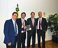 Apresentação do programa SOLAR-PAR ao ministro Fernando Pimente